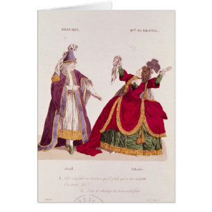 Cartão Jean-Baptiste Brizard no papel de Joad