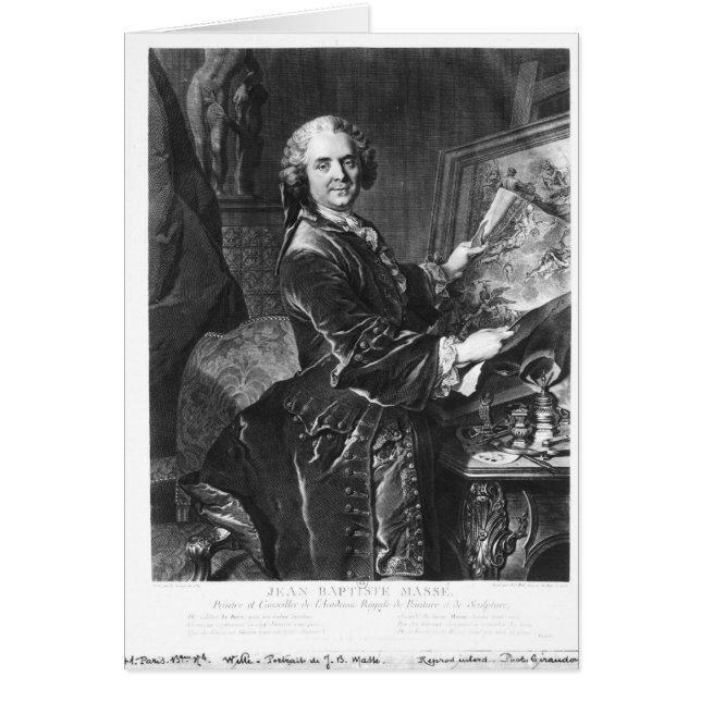 Cartão Jean Baptiste Masse (Frente)