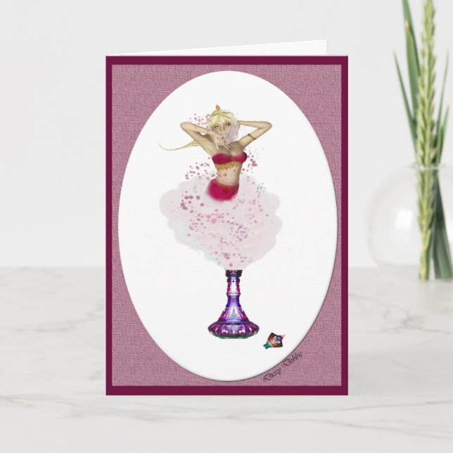 Cartão Jeanie Birthday Greeting Card (Frente)