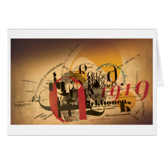 Cartão Jeanne: Erro tipográfico 1919