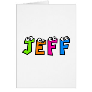 Cartão Jeff