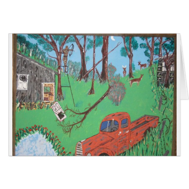 Cartão Jeff Bowhunting (Frente Horizontal)