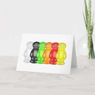 Cartão Jelly Baby Gang