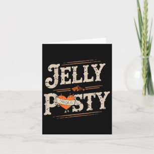 Cartão Jelly Personalizou o Primeiro Nome dos Homens do A