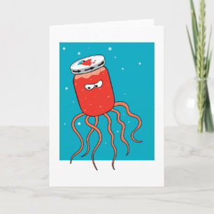 Cartão Jellyfish Pun