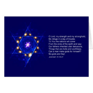 Cartão Jeremiah 16