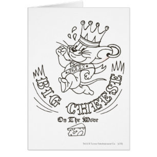 Cartão Jerry Big Cheese Na Lua 1