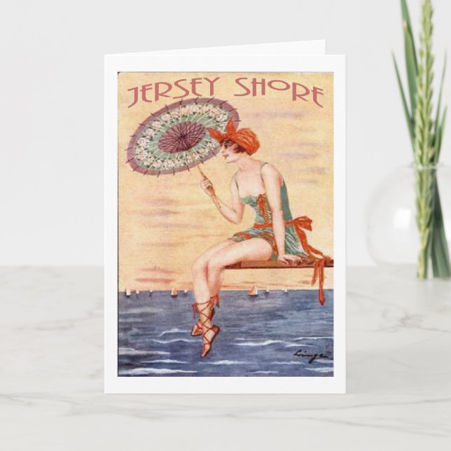 Cartão Jersey Shore (Frente)