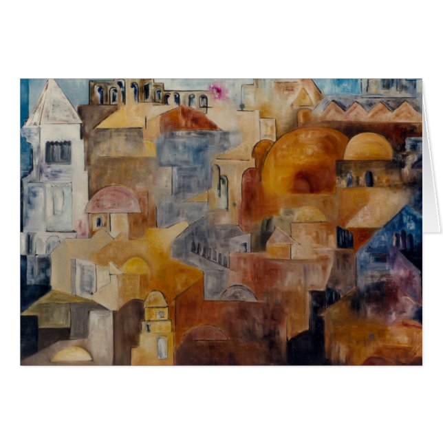 Cartão Jerusalém (Frente Horizontal)