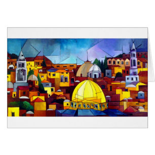 CARTÃO JERUSALEM HEART