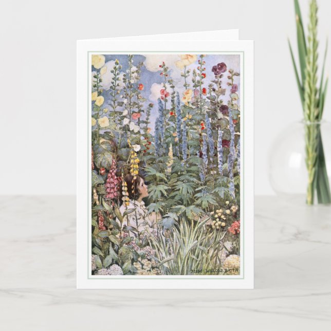 Cartão Jessie Willcox Smith (Frente)