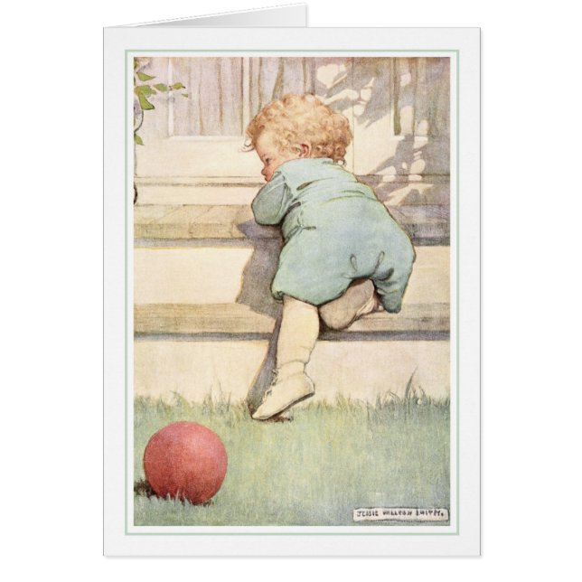 Cartão Jessie Willcox Smith (Frente)