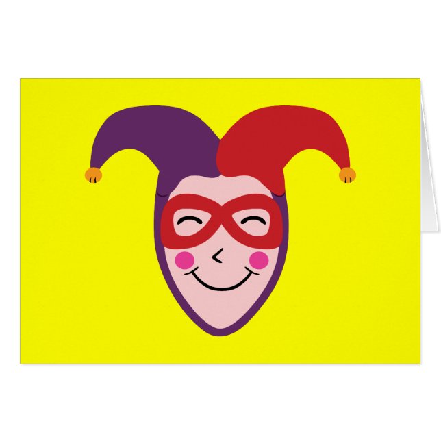 Cartão Jester (Frente Horizontal)