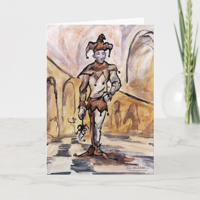 Cartão Jester (Frente)