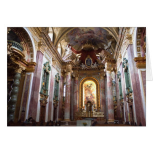 Cartão Jesuitenkirche, Wien