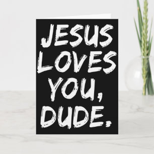 Cartão Jesus Ama Você Cristão Crente Fé Deus