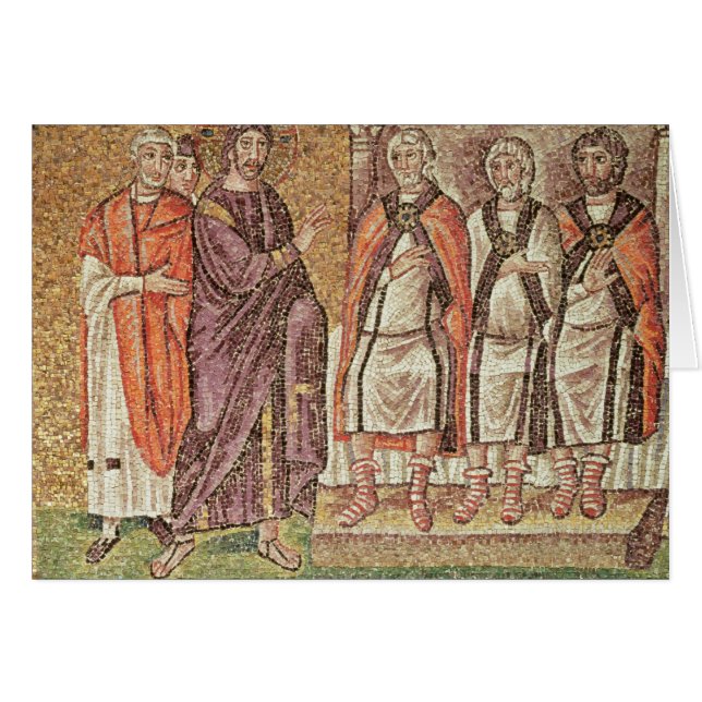 Cartão Jesus antes de Caiphus (Frente Horizontal)