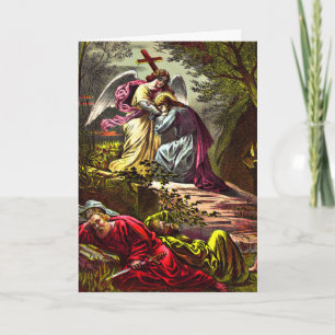 Cartão Jesus at Gethsemane Greeting card