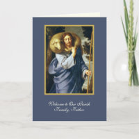 Jesus, bom pastor, bem-vindo padre Parish