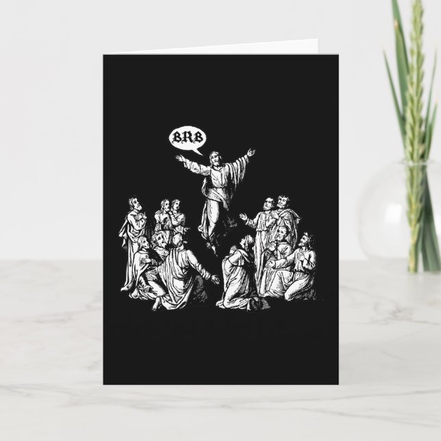 Cartão Jesus BRB lol shirt (Frente)