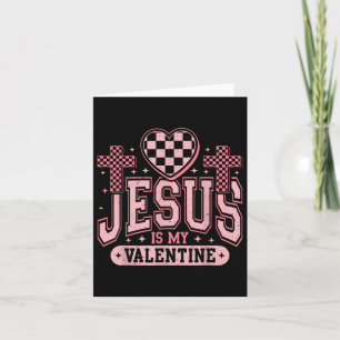 Cartão Jesus Cristão é meu dia dos namorados religioso ou