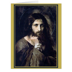 Cartão Jesus Cristo 1888, de Georg Karl Franz Cornicelius