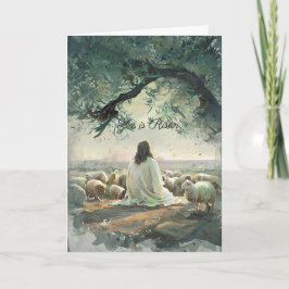 Cartão Jesus Cristo Páscoa Religioso Cristão