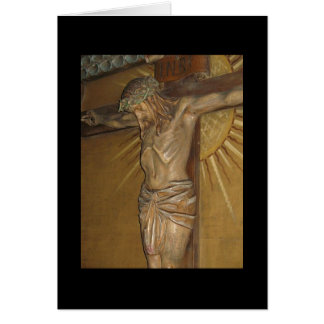 CARTÃO JESUS CRUCIFIED