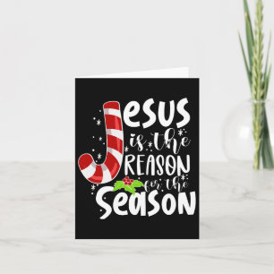 Cartão Jesus É A Razão Do Natal Da Época