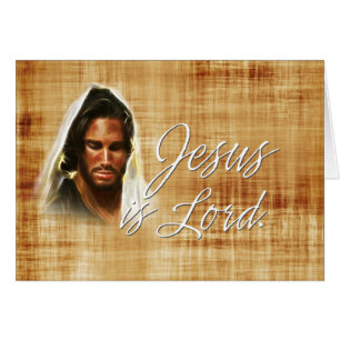 Cartão Jesus é Lorde Card