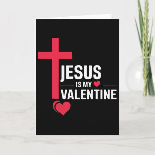 Cartão Jesus É Meu Valentim