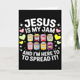 Cartão Jesus É Minha Paixão E Estou Aqui Para Espalhar Bí
