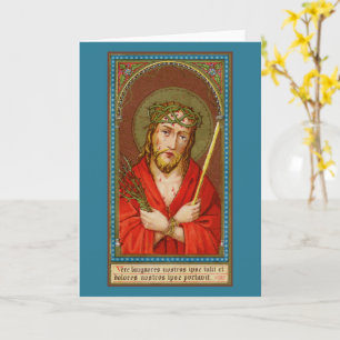 Cartão Jesus, Ecce Homo (Eis o Homem) (SAU21) Saudação