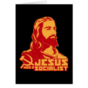 Cartão Jesus era um socialista