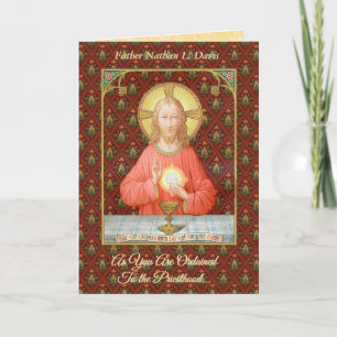 Cartão Jesus Institui a Eucaristia (SAU 045)