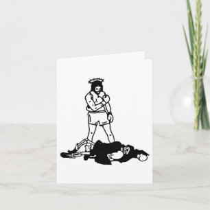 Cartão Jesus Naufragou Ceifador X Jesus Conquista Morte