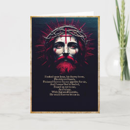 Cartão Jesus - No Toque da Chapel Bell