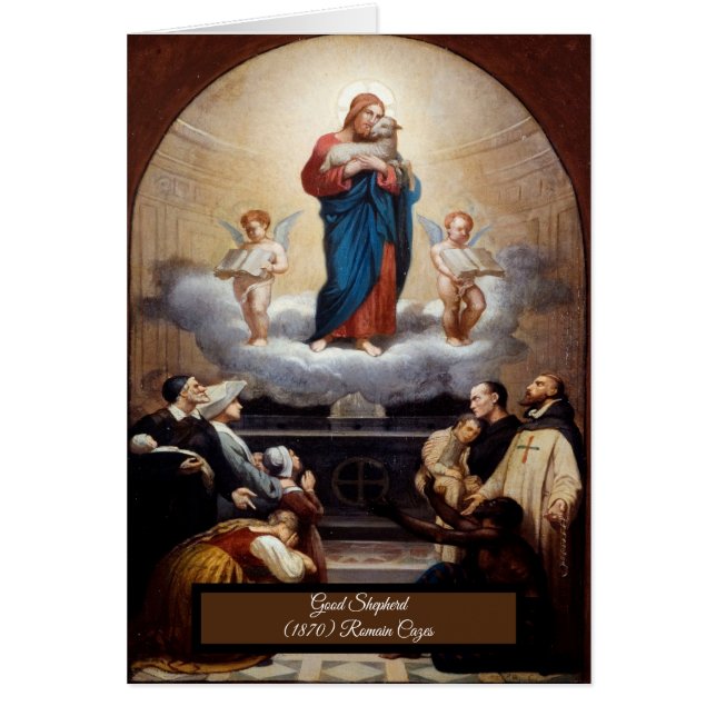 Cartão Jesus, o Bom Pastor (Frente)