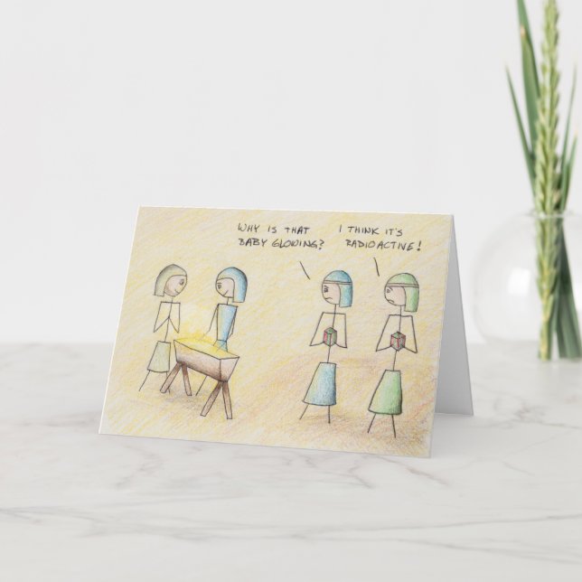 Cartão "Jesus Radioativo" (Frente)