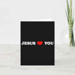 Cartão Jesus Te Ama - Religioso Cristão