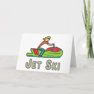 Cartão Jet Ski