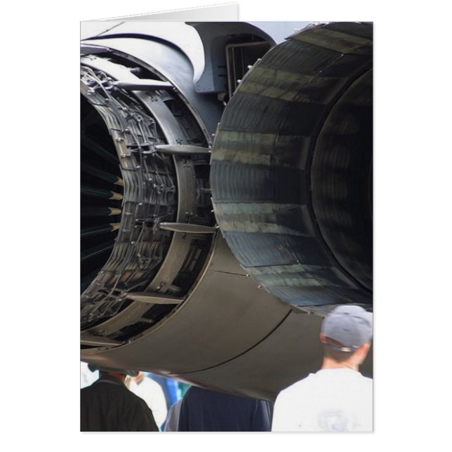 Cartão Jets Big Engines (Frente)