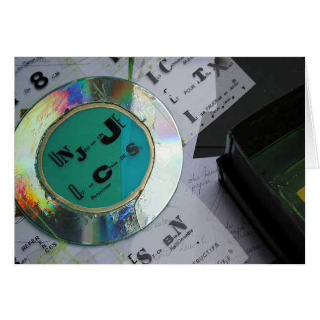 Cartão Jeux de Construction Part II Detalhe 2 (Frente Horizontal)