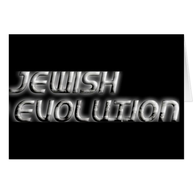 Cartão Jewish Pro Evolution (Frente horizontal)