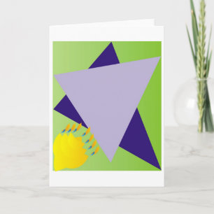 Cartão Jewish Star/Menora Card