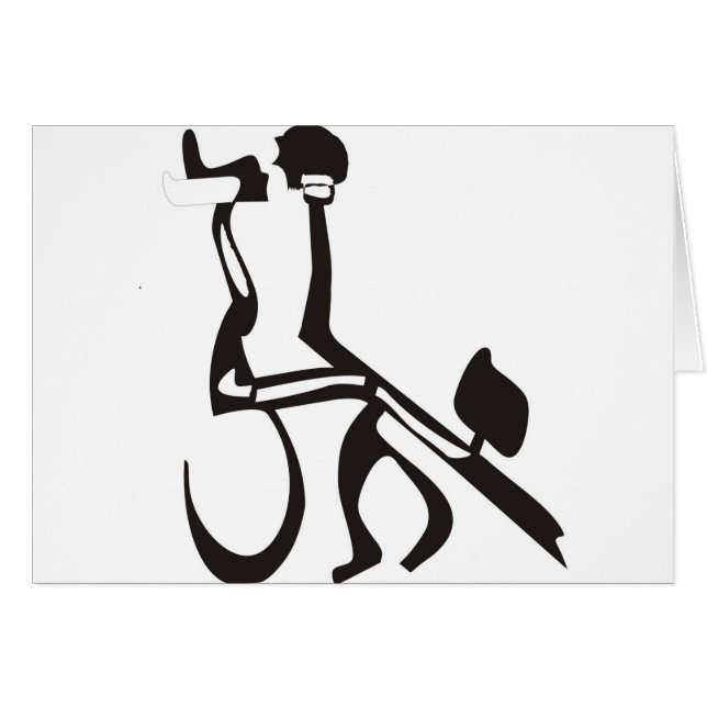 Cartão Jewish Tango (Frente Horizontal)