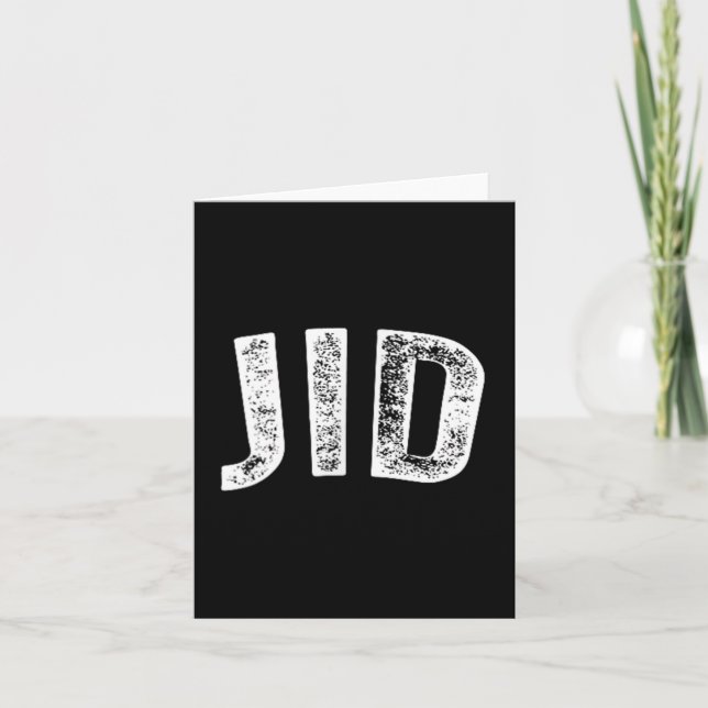 Cartão Jid  (Frente)