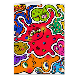 Cartão Jigsee Germs