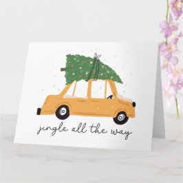 Cartão Jingle All Way Christmas