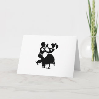 Cartão Jitterbug Silhouette